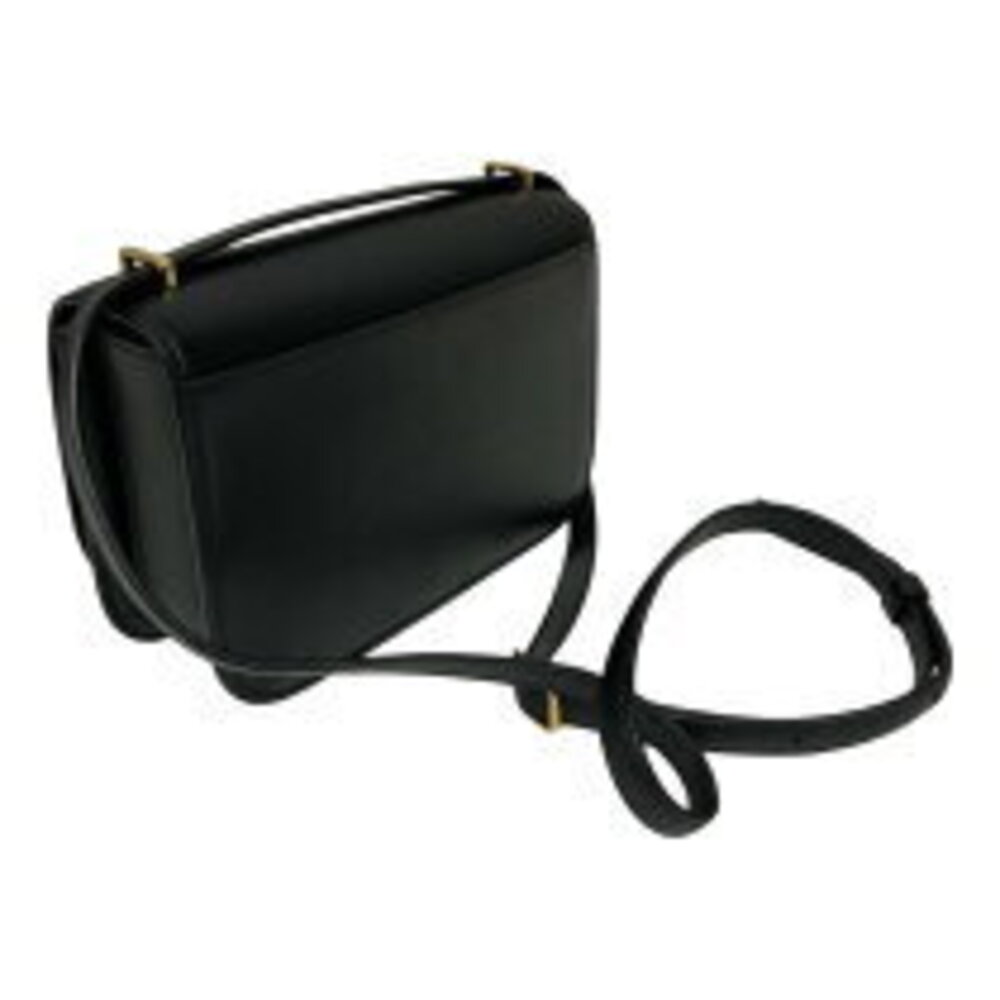 Loewe Calfskin Silk Black Goya Shoulder Bag